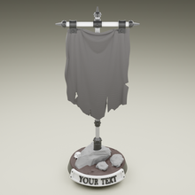 Lade das Bild in den Galerie-Viewer, Banner mit Namensschild