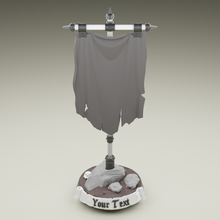 Lade das Bild in den Galerie-Viewer, Banner mit Namensschild