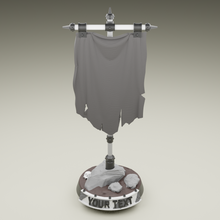 Lade das Bild in den Galerie-Viewer, Banner mit Namensschild